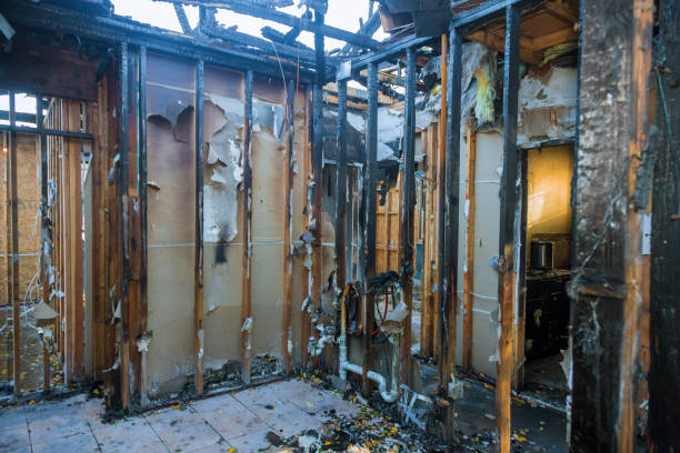 Professional Emergency Fire Cleanup technician working in Williamsville, NY